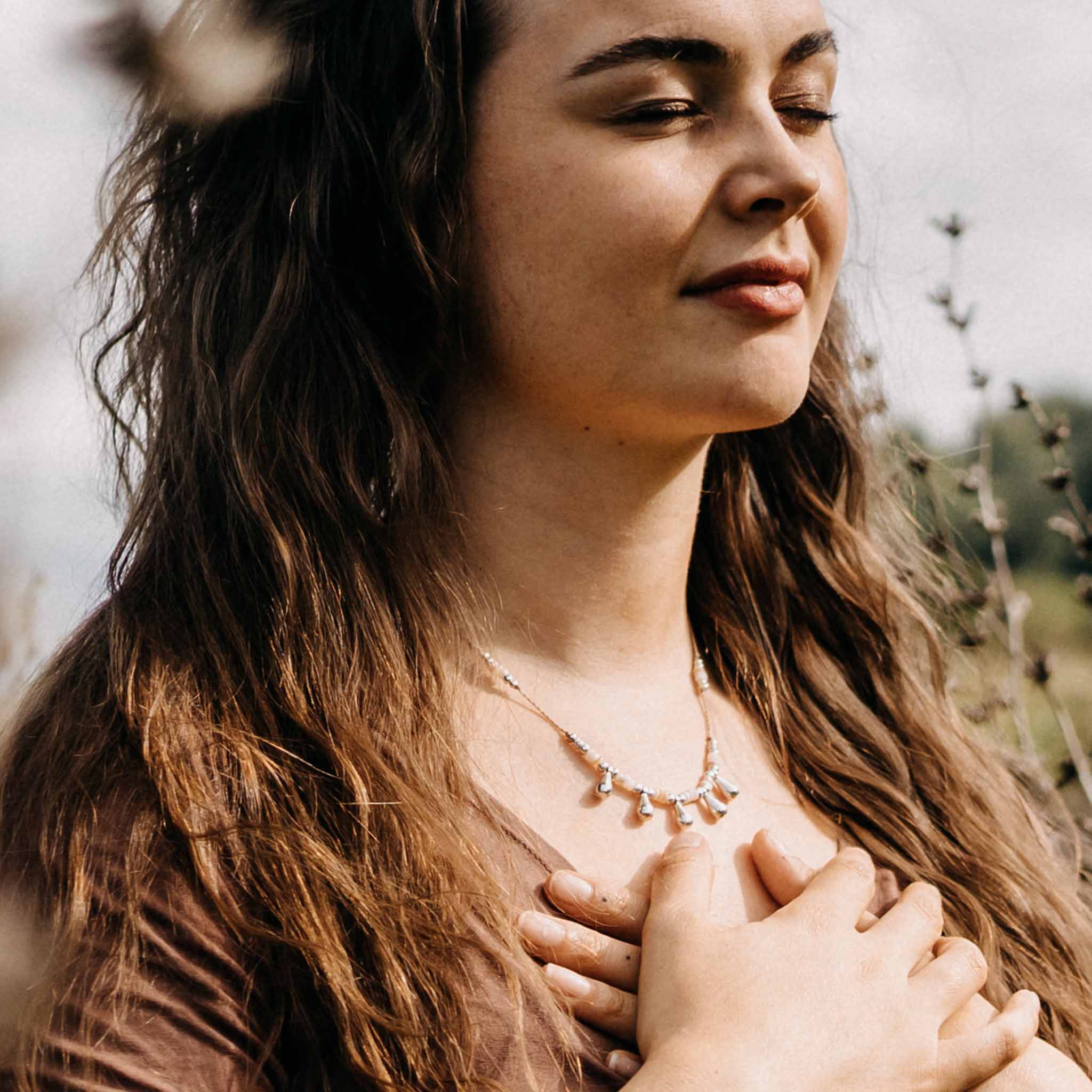 Halskette Auroria Silber