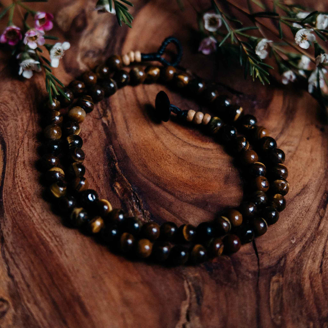 Tiger Eye Pearl Necklace