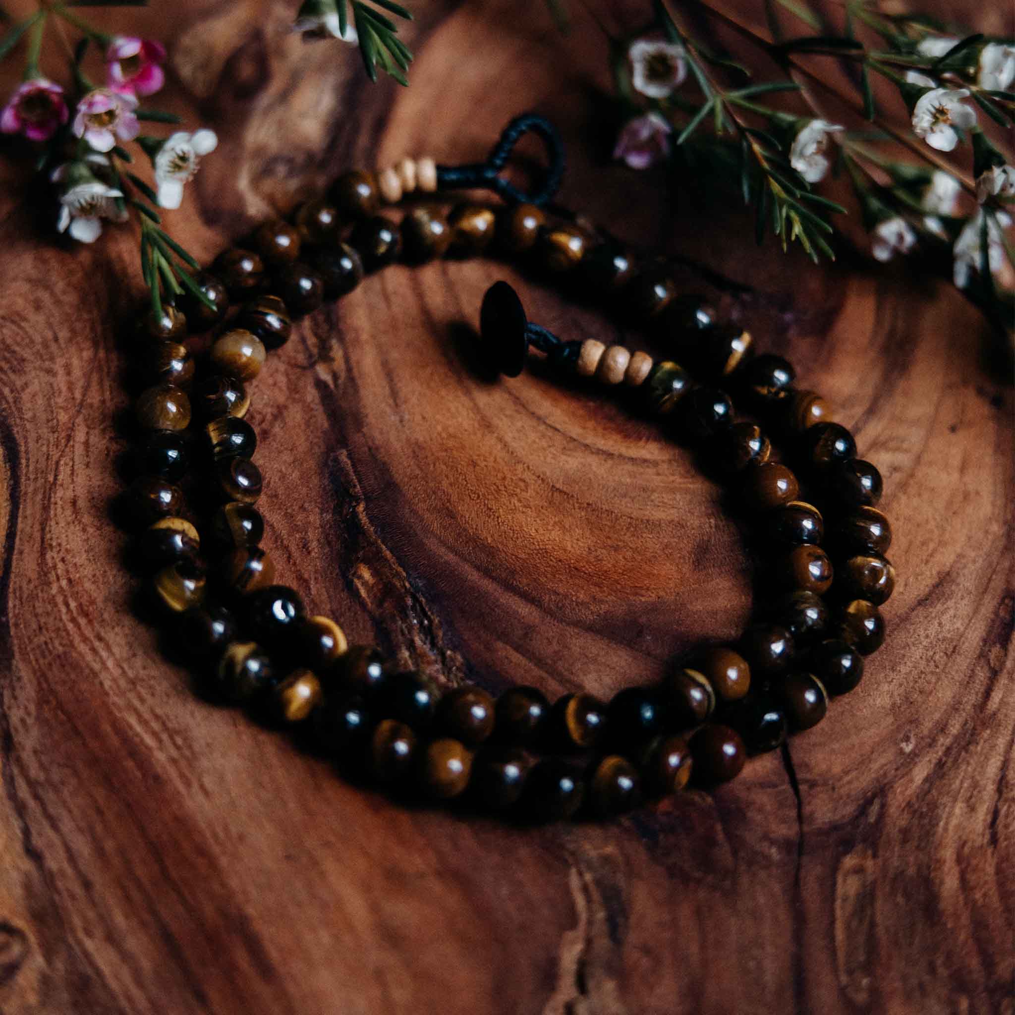 Tiger Eye Pearl Necklace