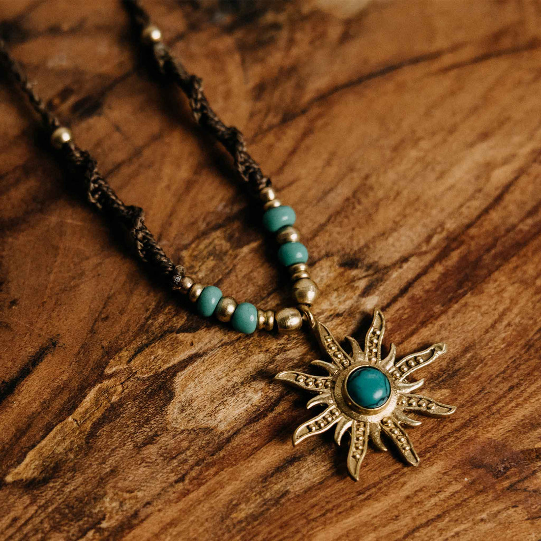 Halskette Solenya Türkis