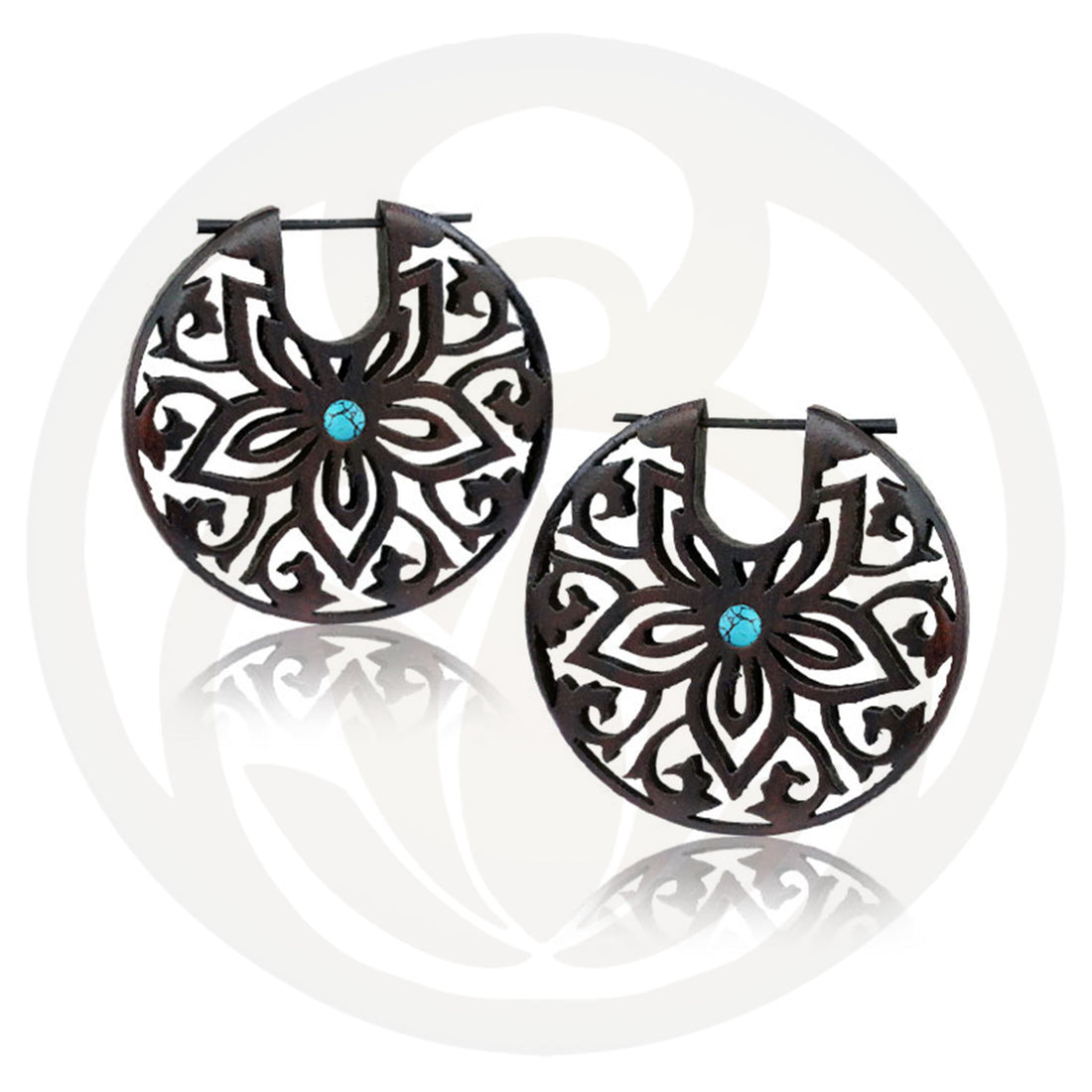 Elor Wood Earrings