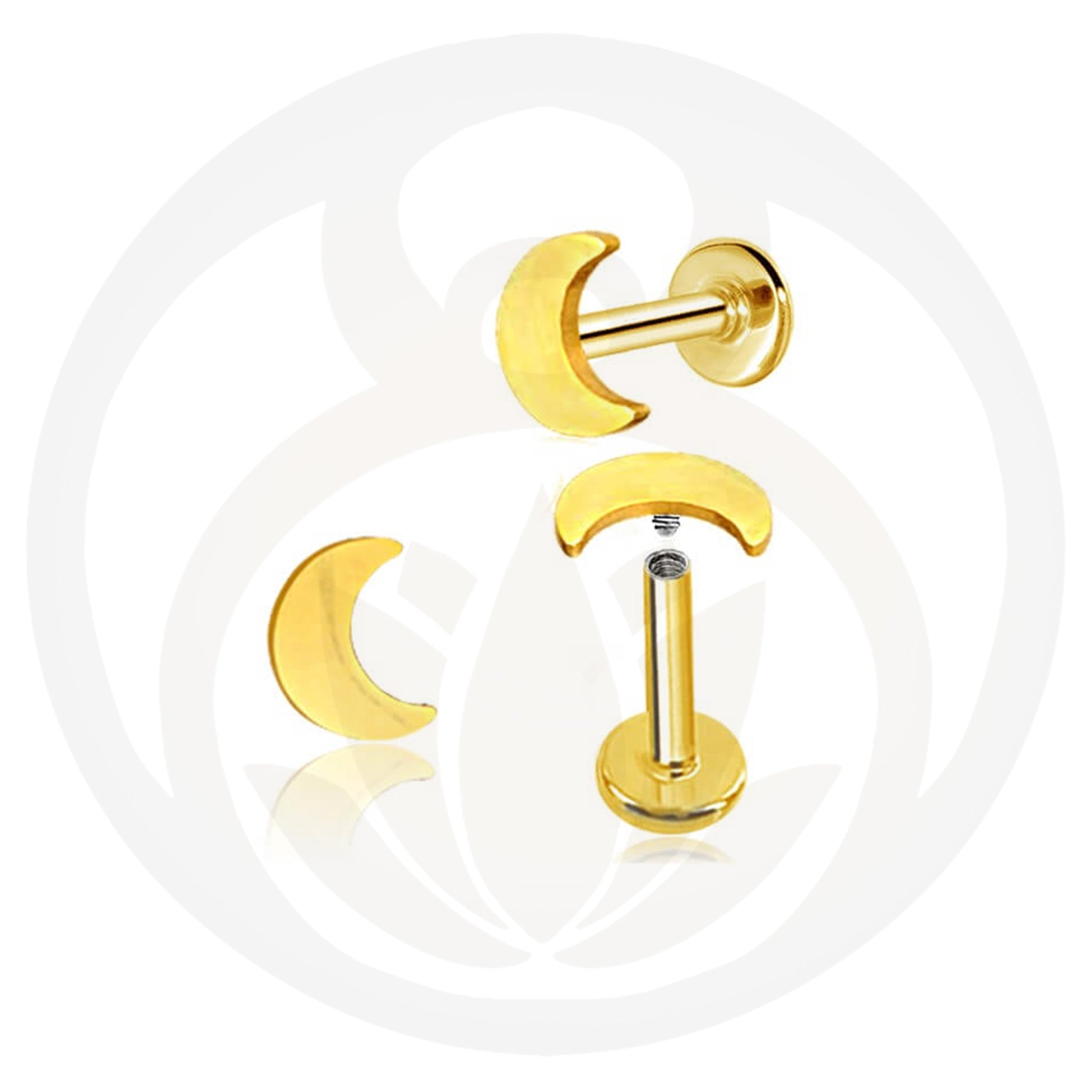 Labret Luna Gold/Silver