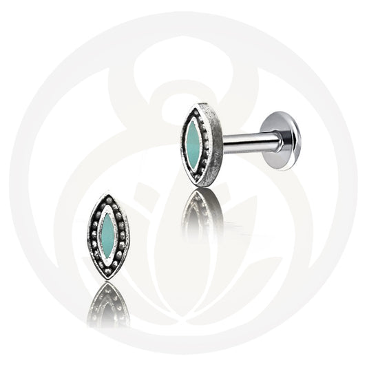 Labret Eivor Silver Turquoise