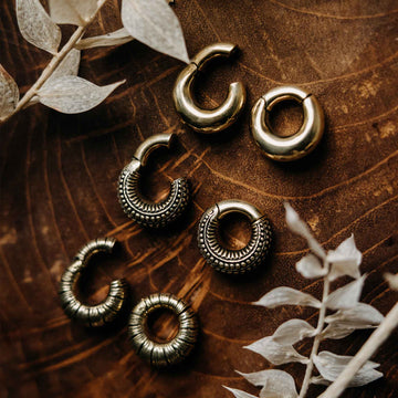 Haikili Gold ear weights