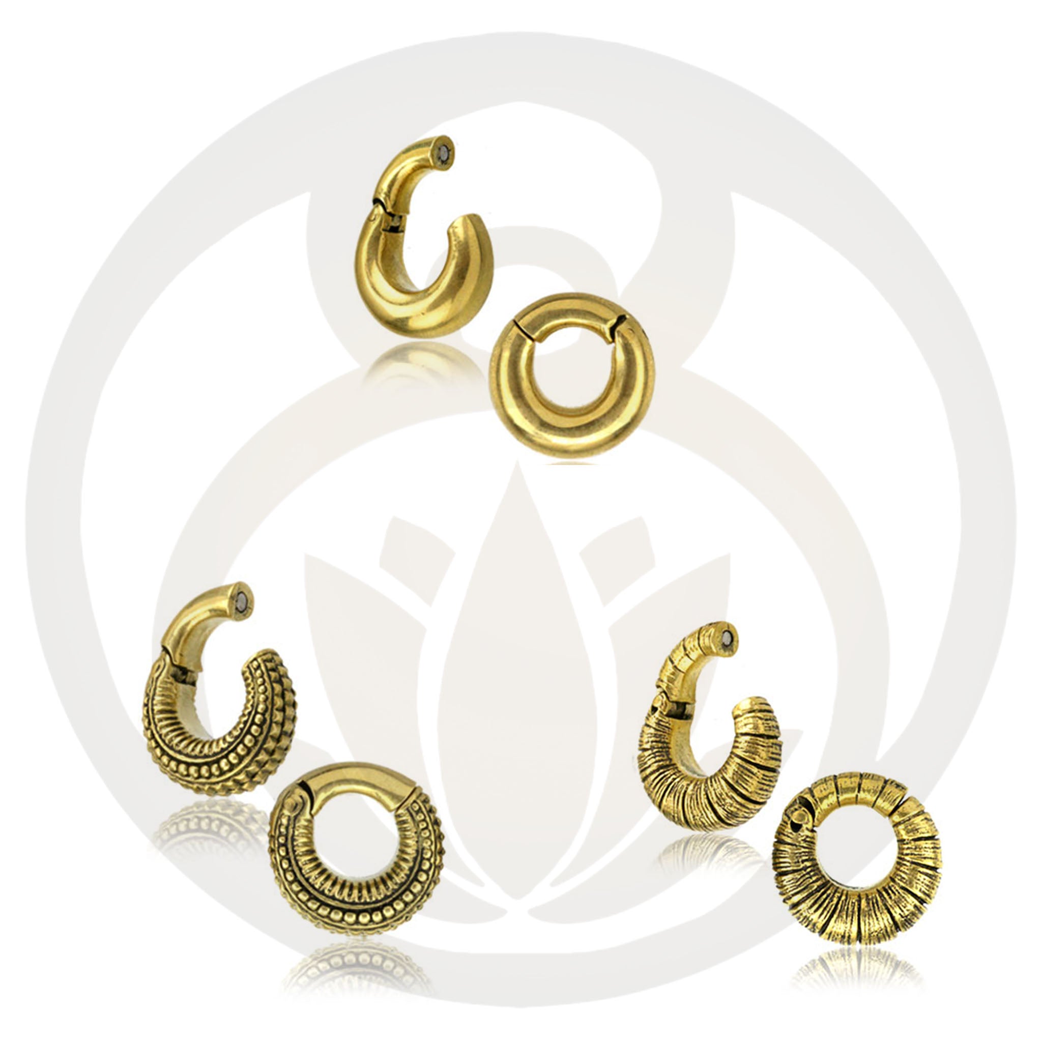 Haikili Gold ear weights