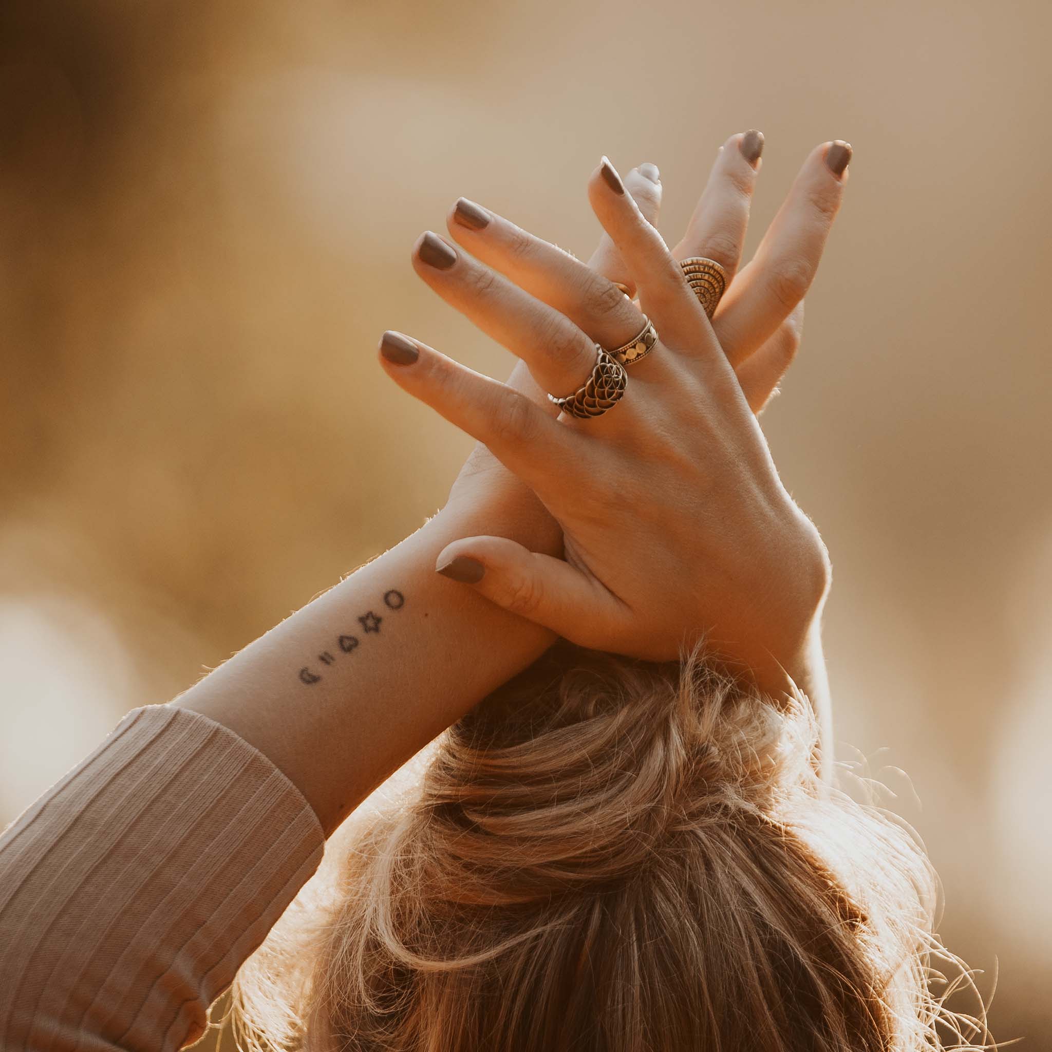 Finger Ring Flower of Life