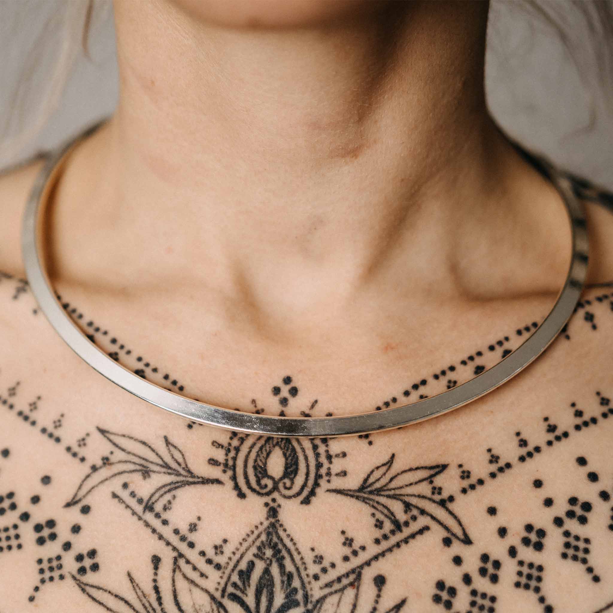 Shalini Silver Choker