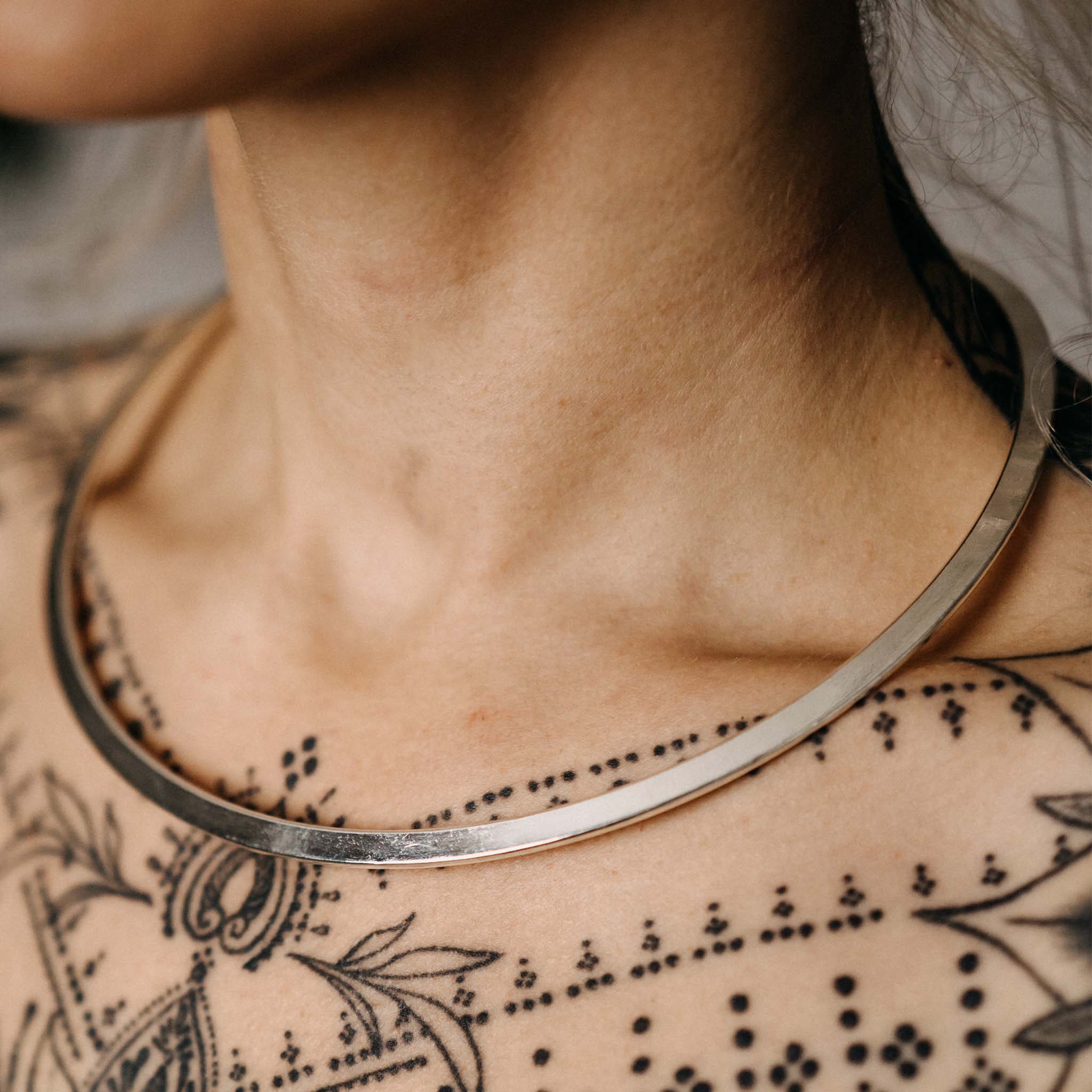 Shalini Silver Choker