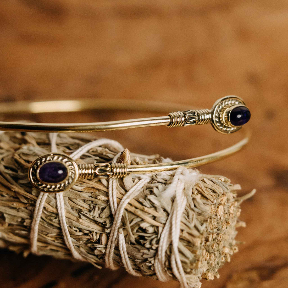 Junia Gold Upper Arm Bracelet