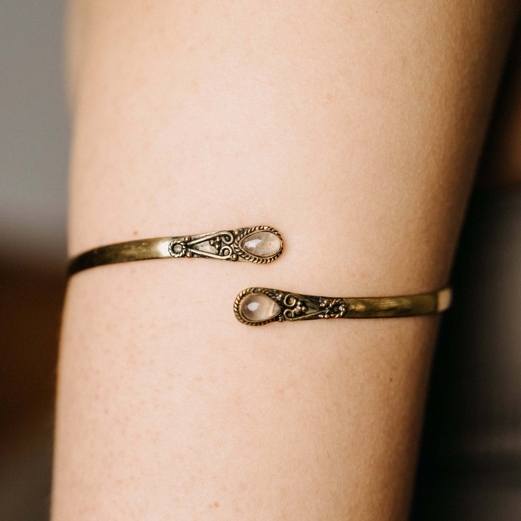 Anaya Gold/Silver Upper Arm Bracelet