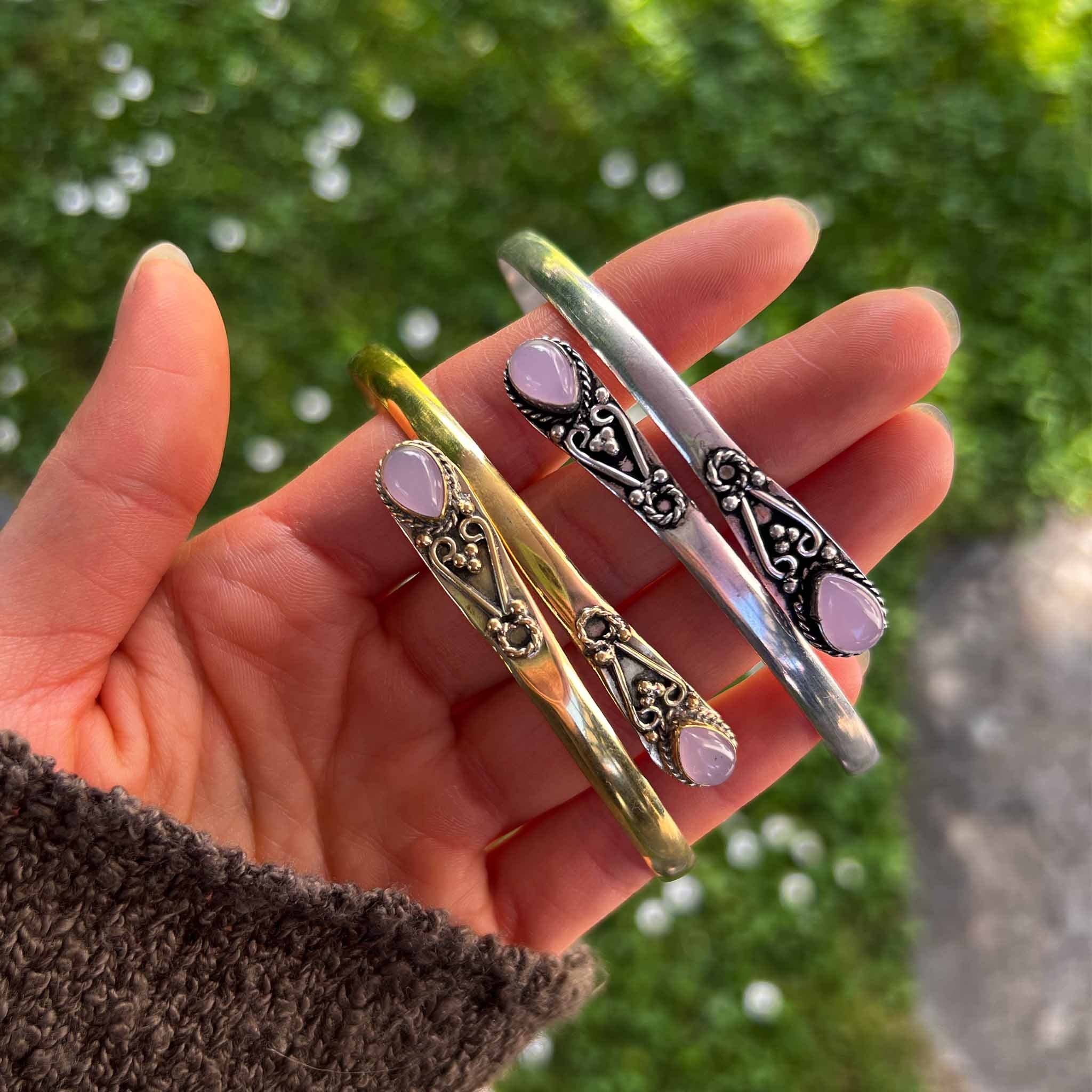 Anaya Gold/Silver Upper Arm Bracelet