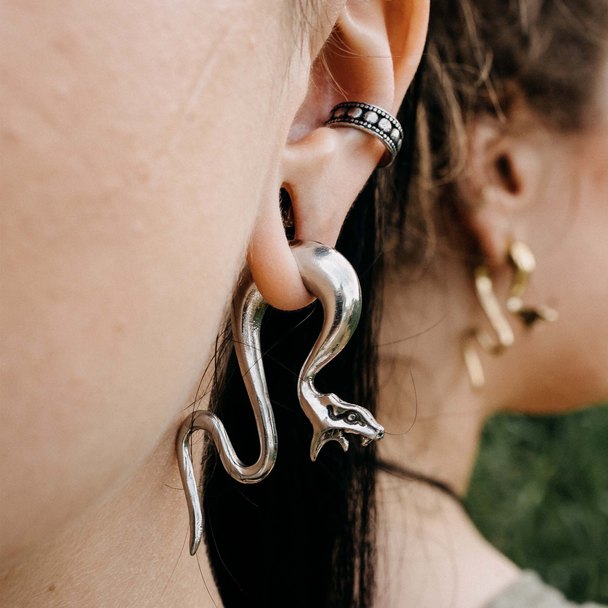 Ear Weights Geri Gold