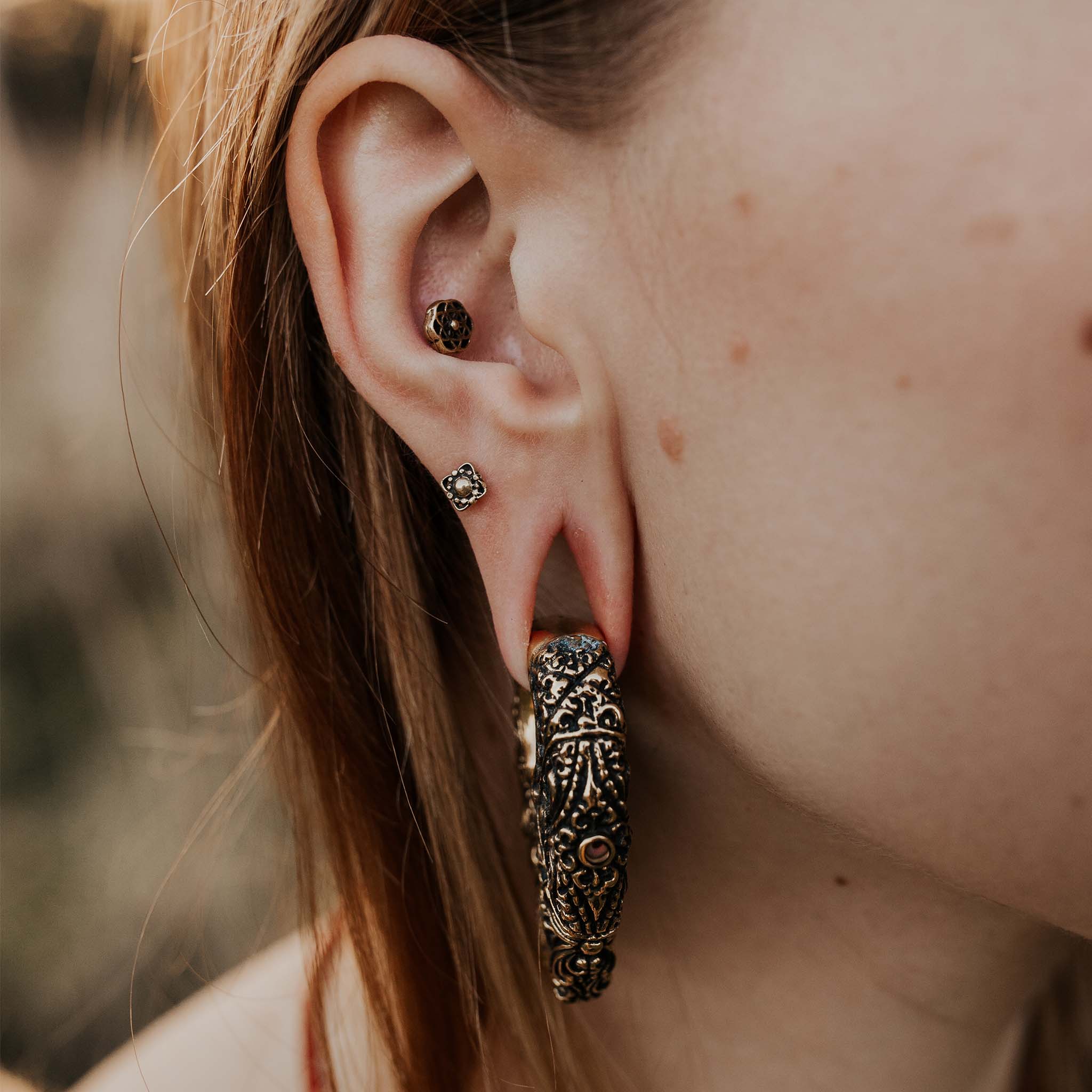 Trygve Gold Abalone Ear Weights