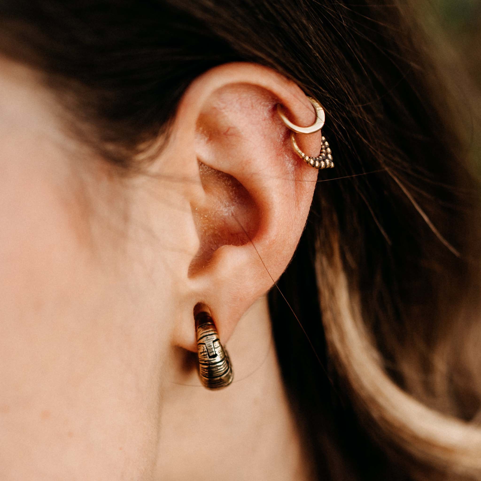 Haikili Gold ear weights