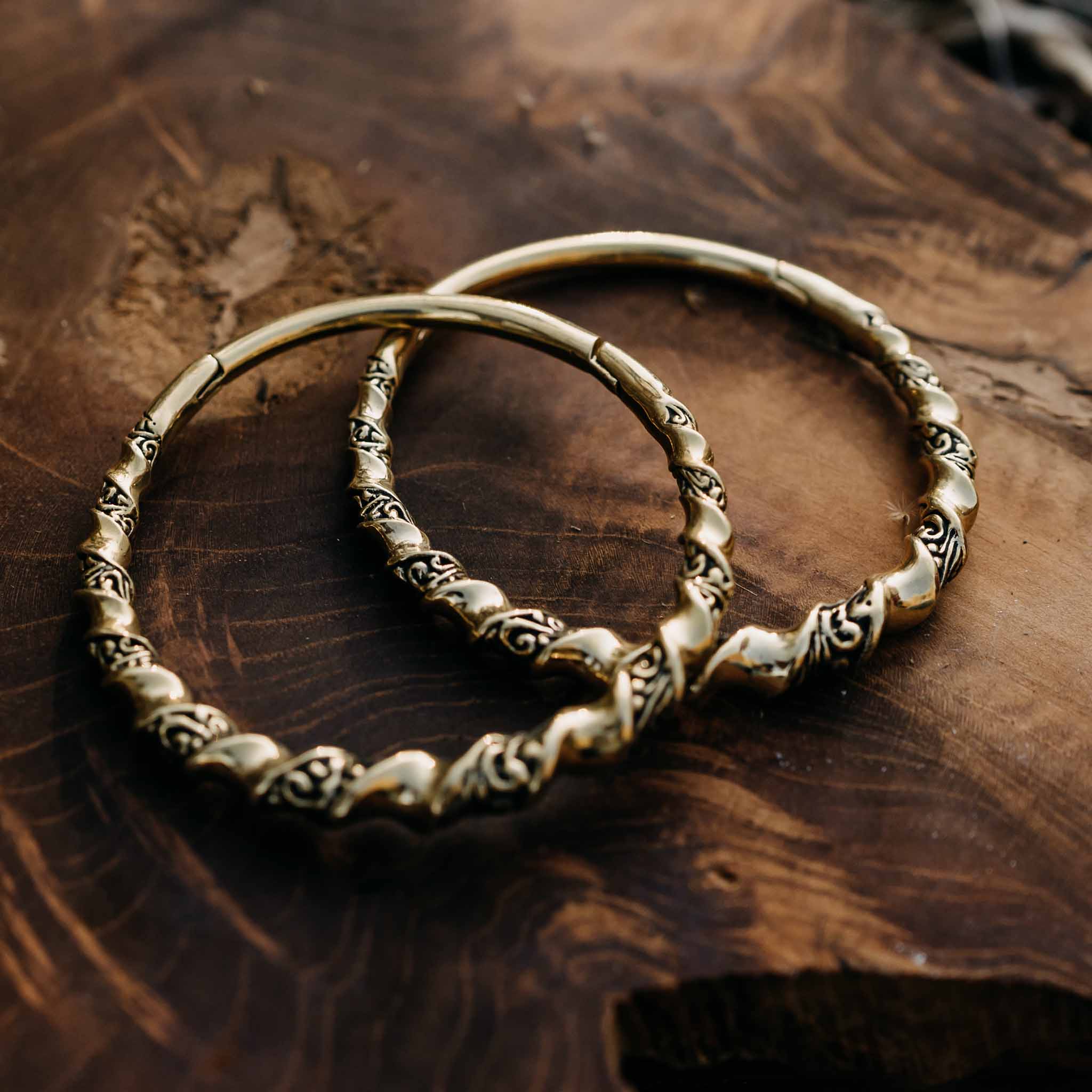 Ear weights Ulik Creoles Gold