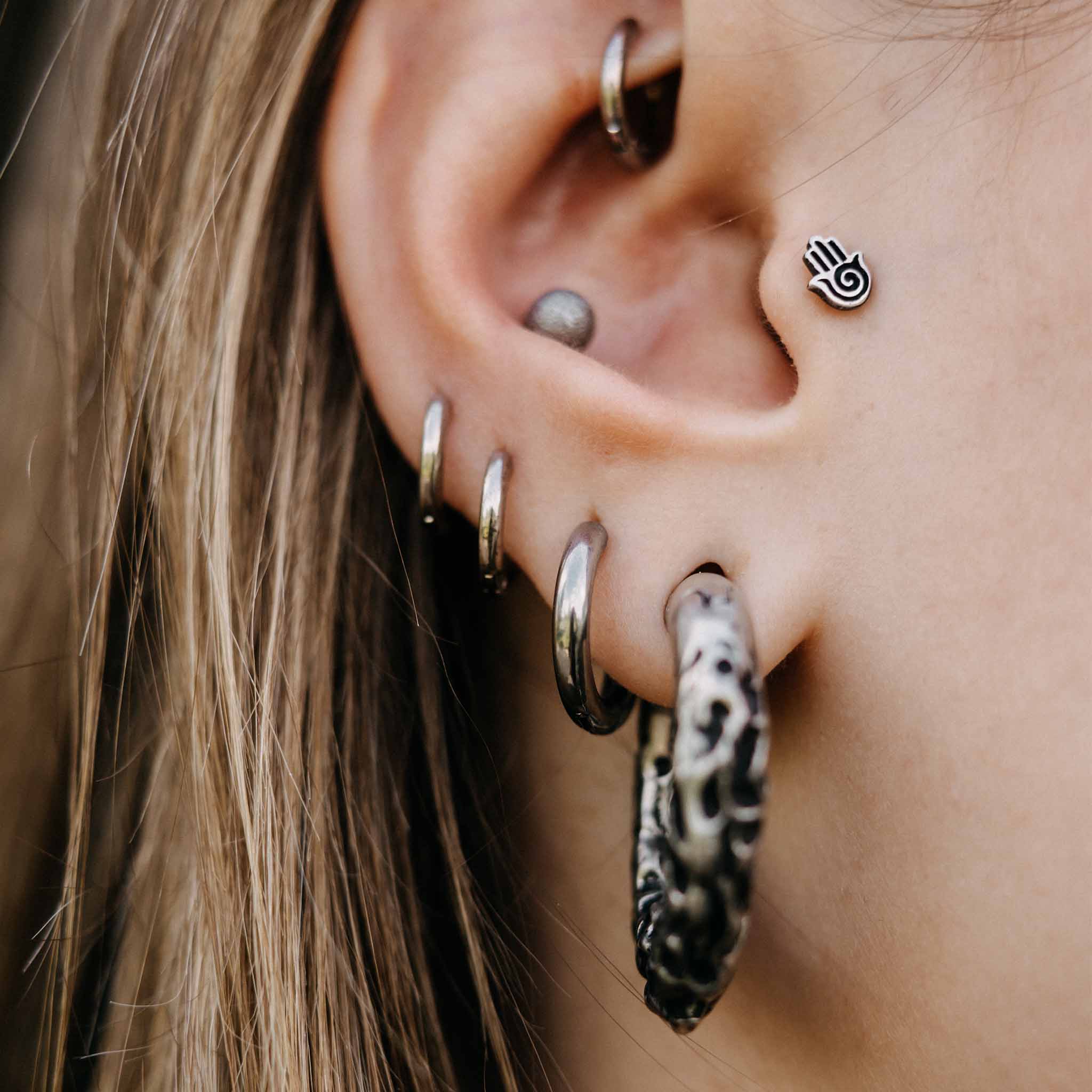 Ear weights Advaid Silver