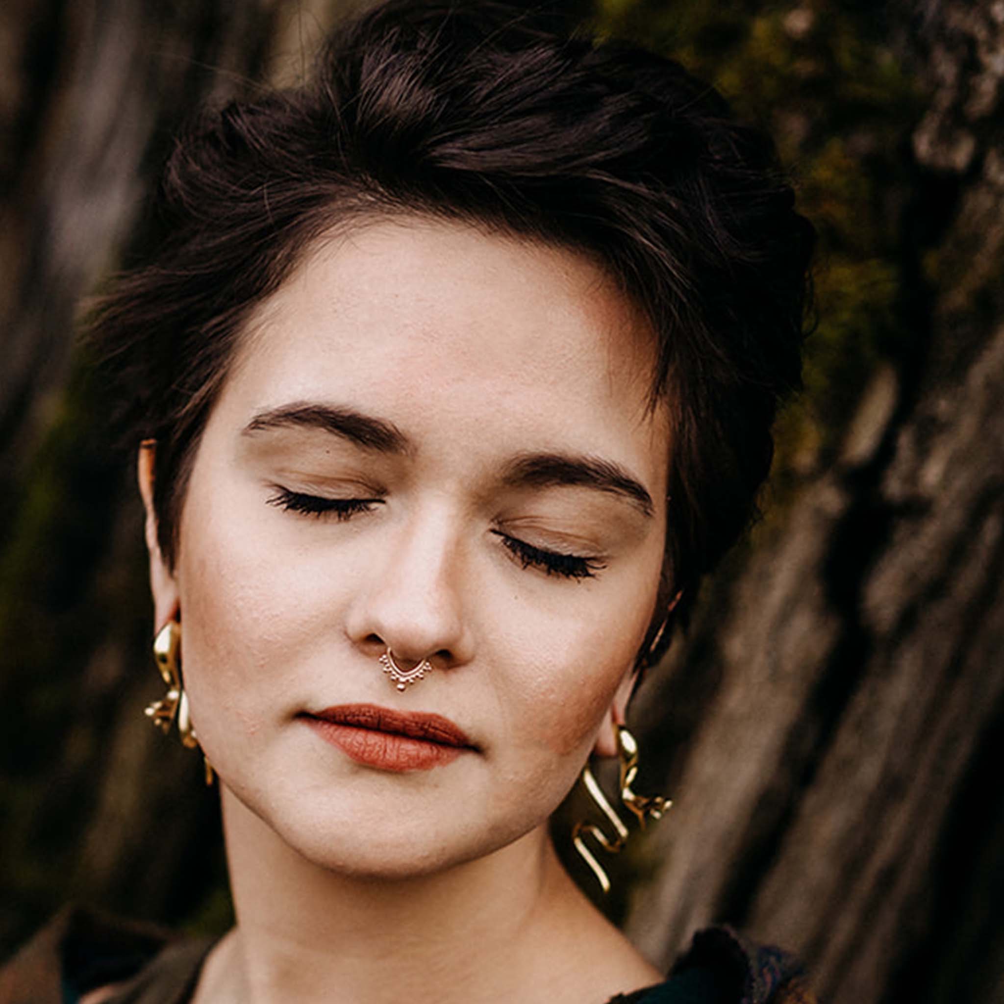 Ear Weights Geri Gold