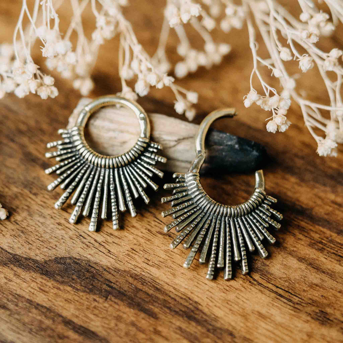 Pesas de oreja Surya Gold