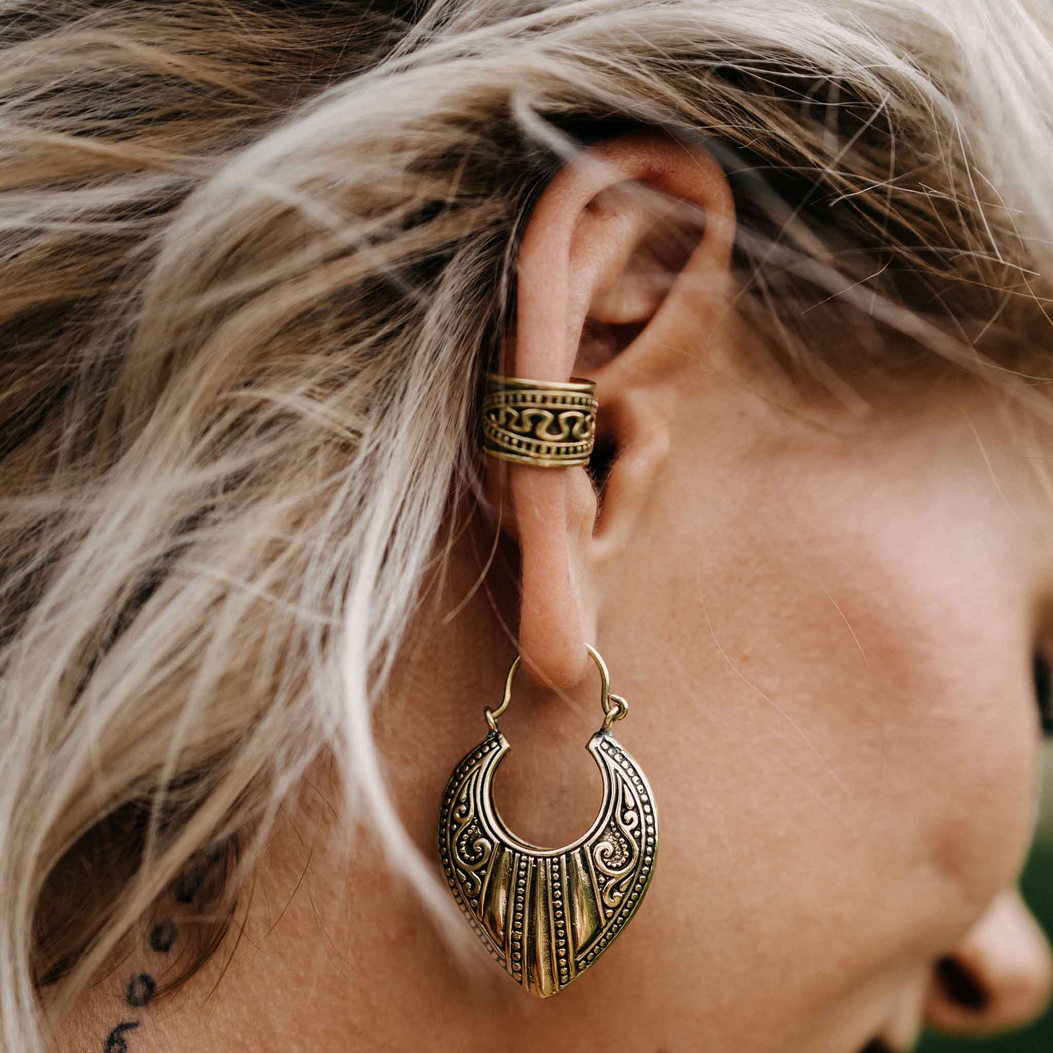 Ear Cuff Folkwar Gold