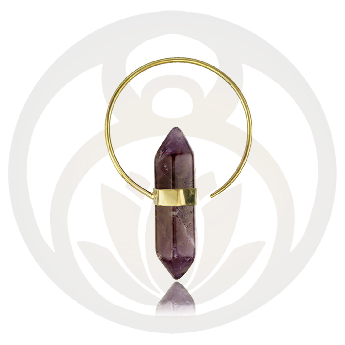 Ohrringe Luce Gold Amethyst
