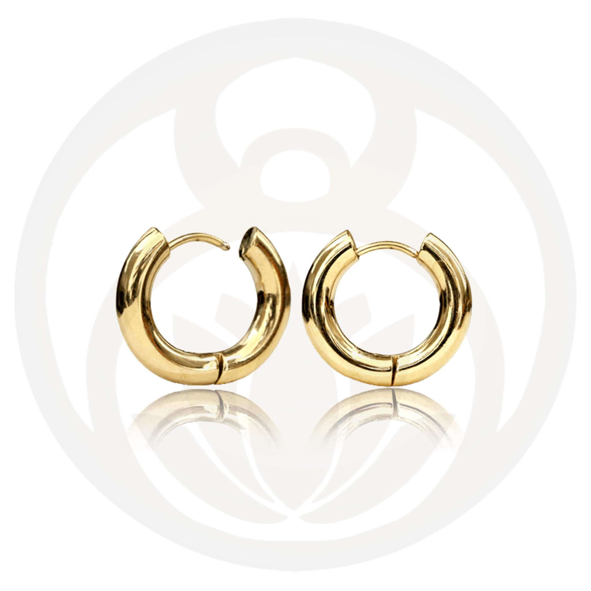 Ohrringe Kreolen Gold