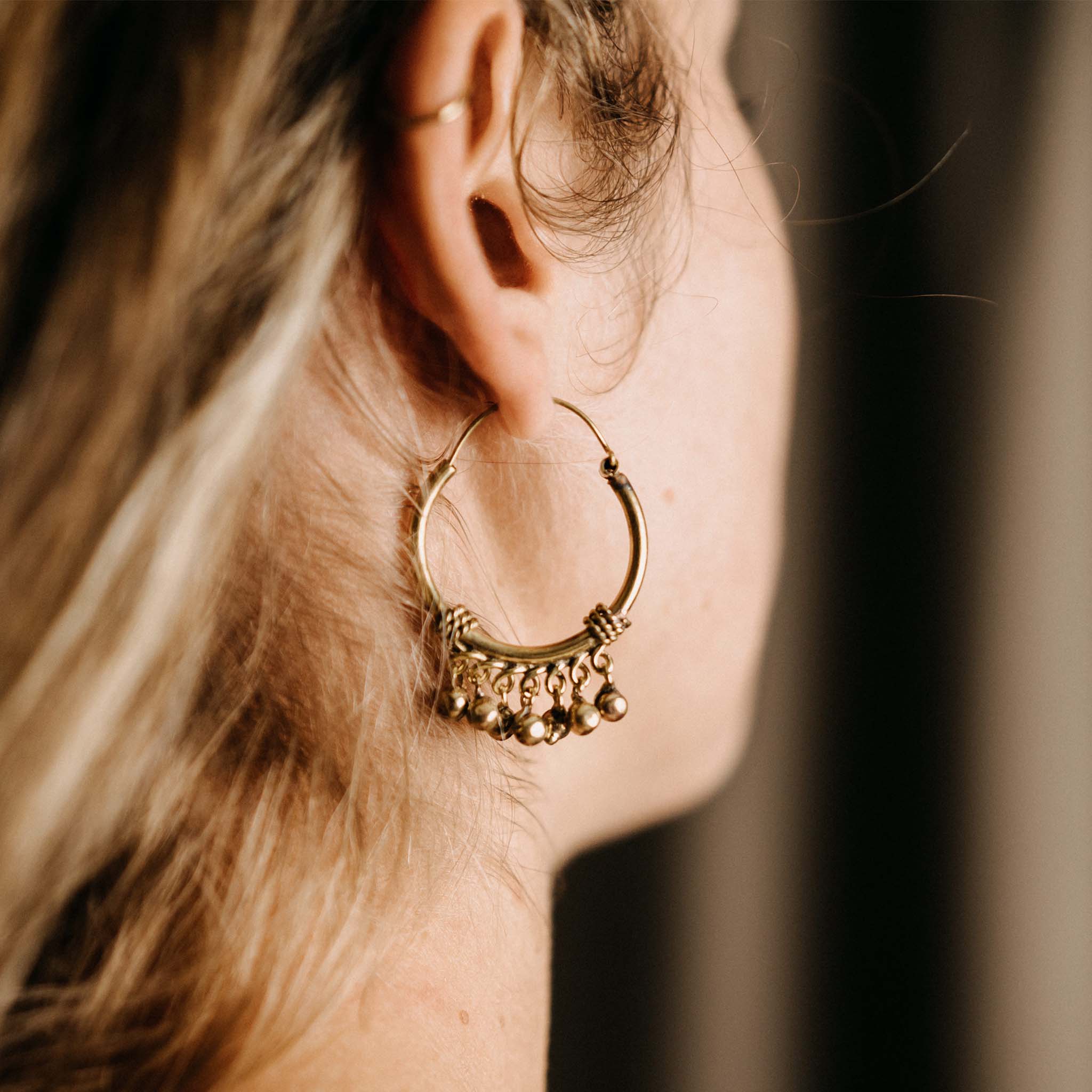 Devan Small Gold Earrings