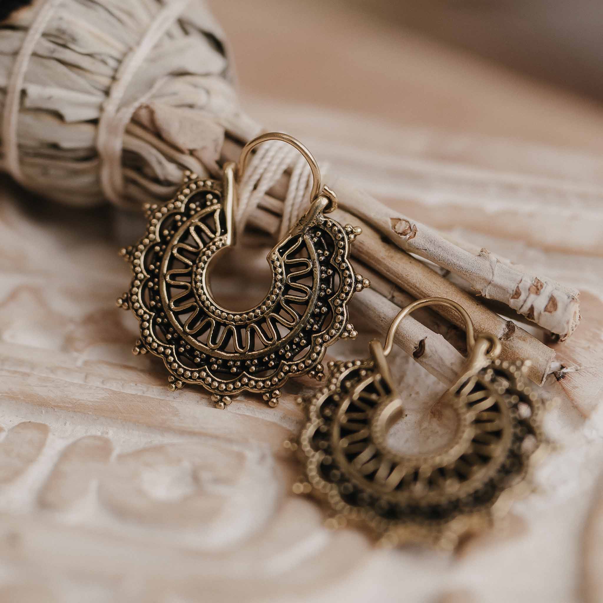 Ohrringe Margaretha Gold