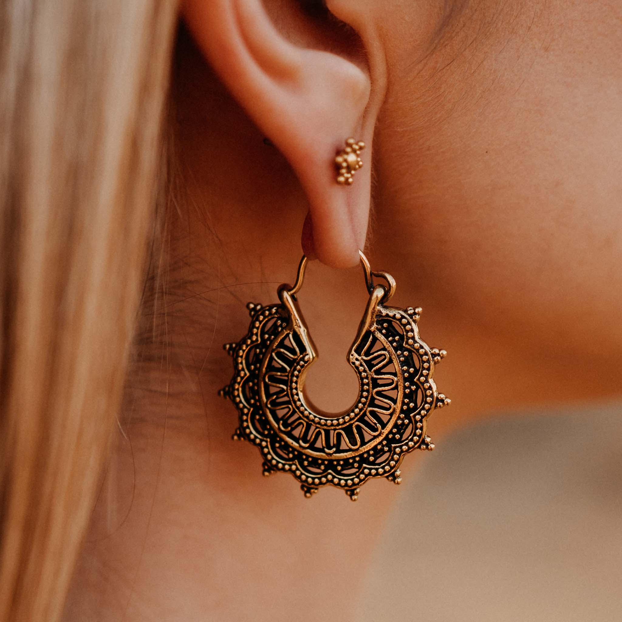 Ohrringe Margaretha Gold