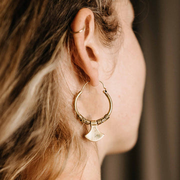 Bhuvana Gold Earrings