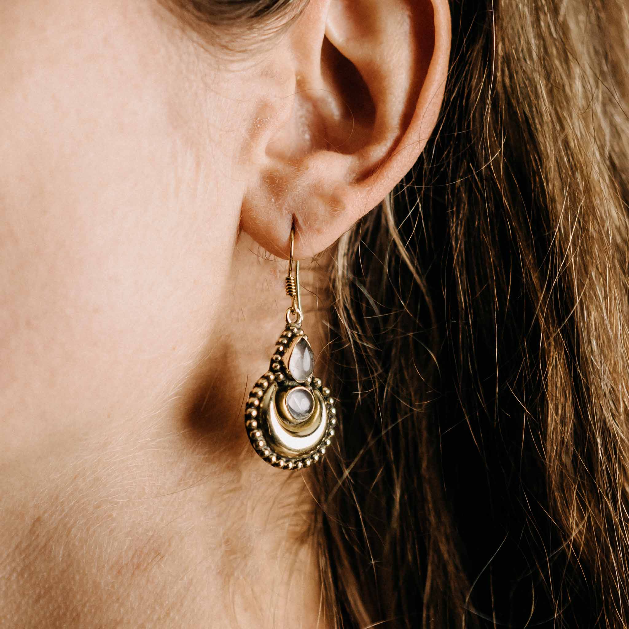 Ohrringe Gitali Gold/Silber