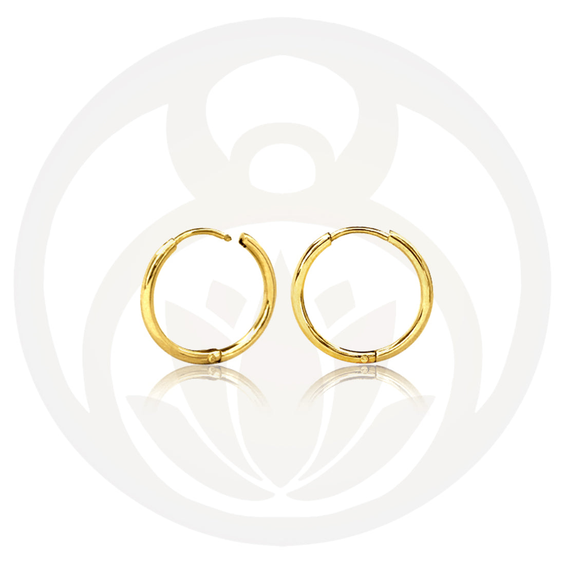 Ohrringe Kreolen Gold