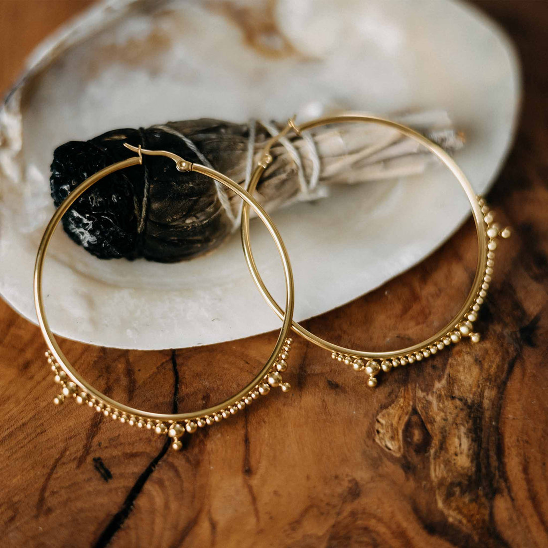 Ohrringe Etheral Gold