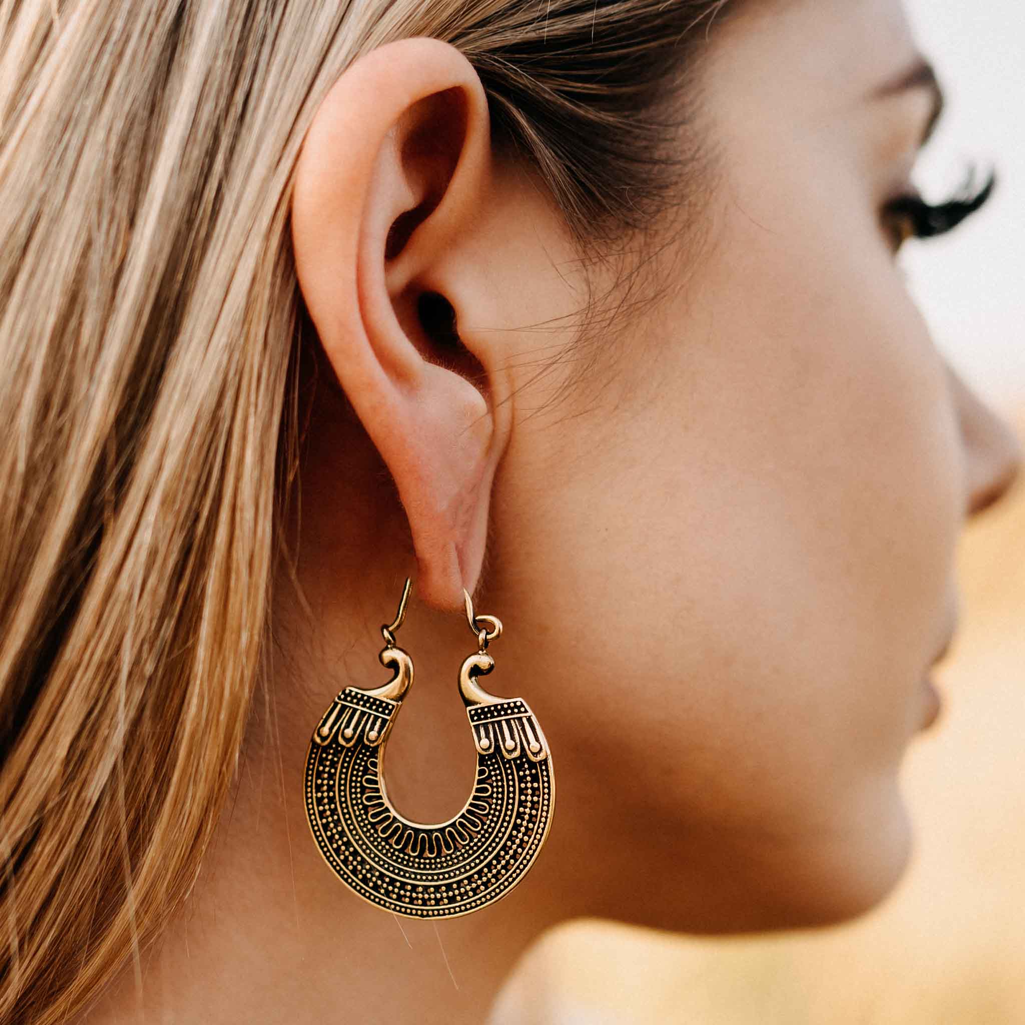 Ohrringe Karlsson Gold