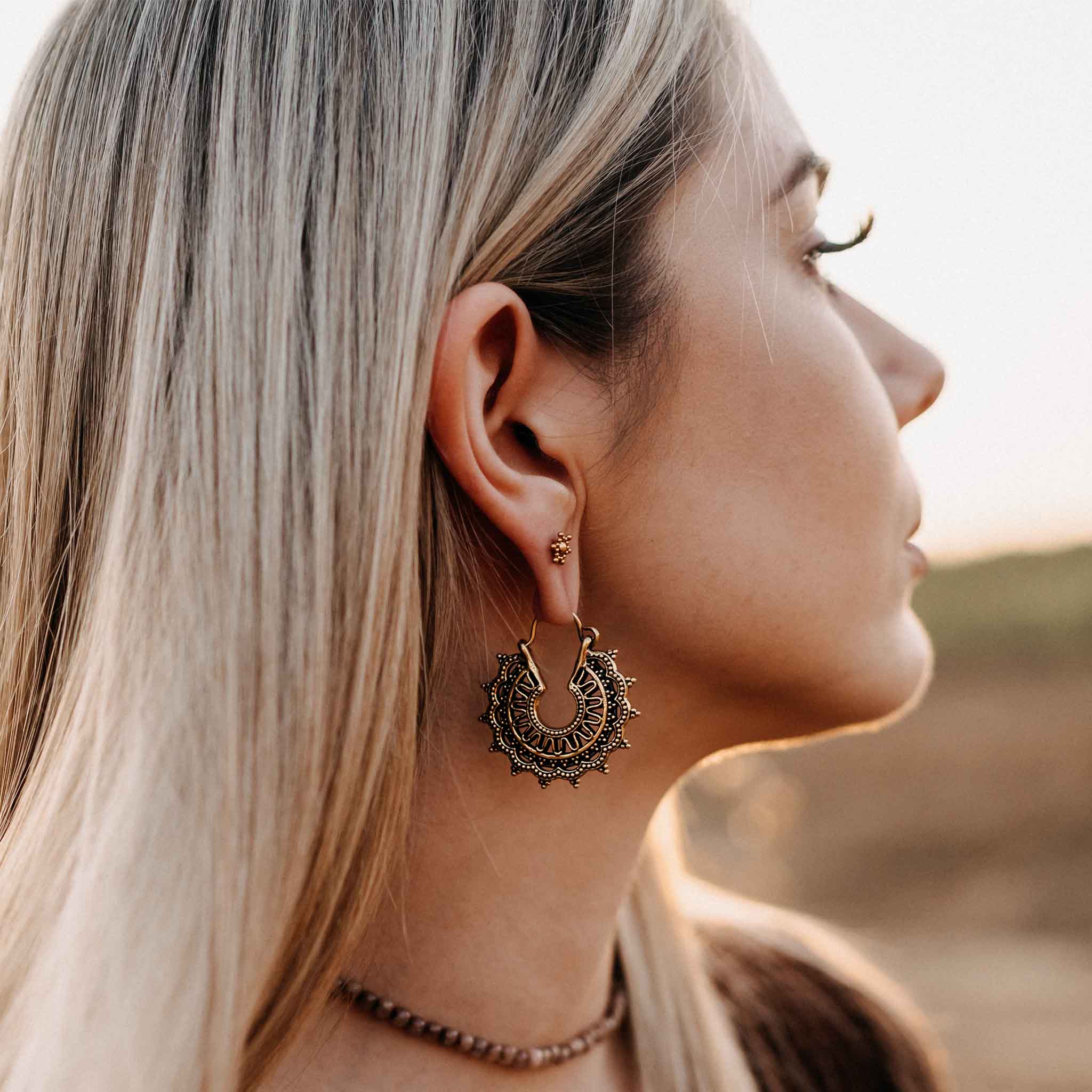 Ohrringe Margaretha Gold