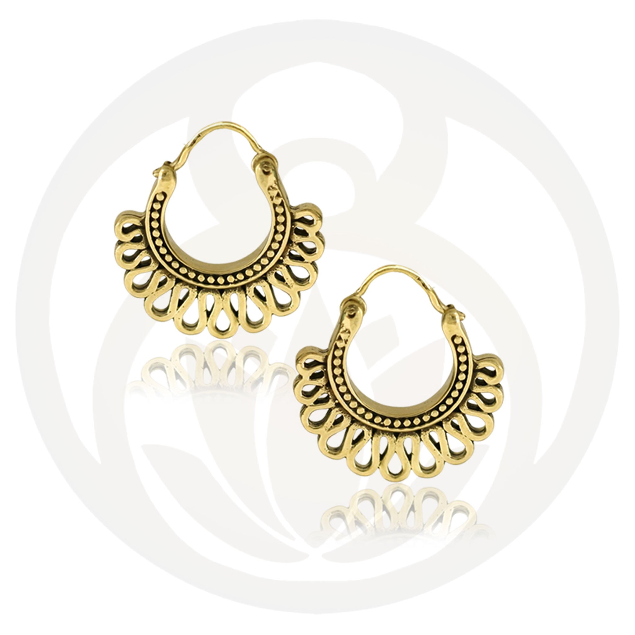 Wayan Gold Earrings