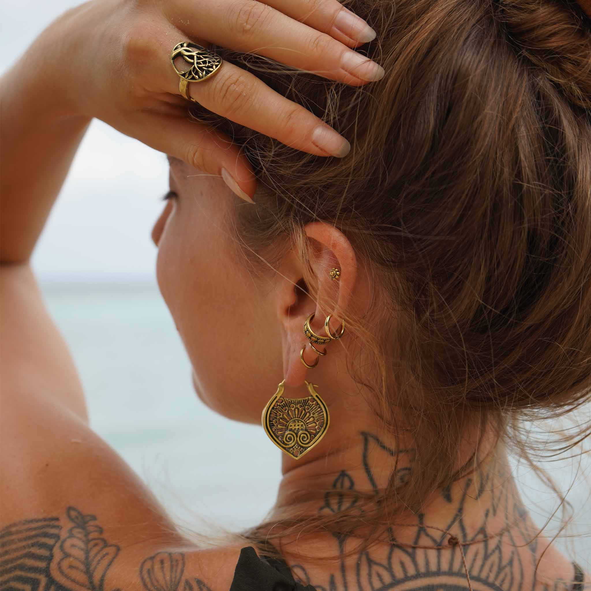 Shreya Gold Earrings