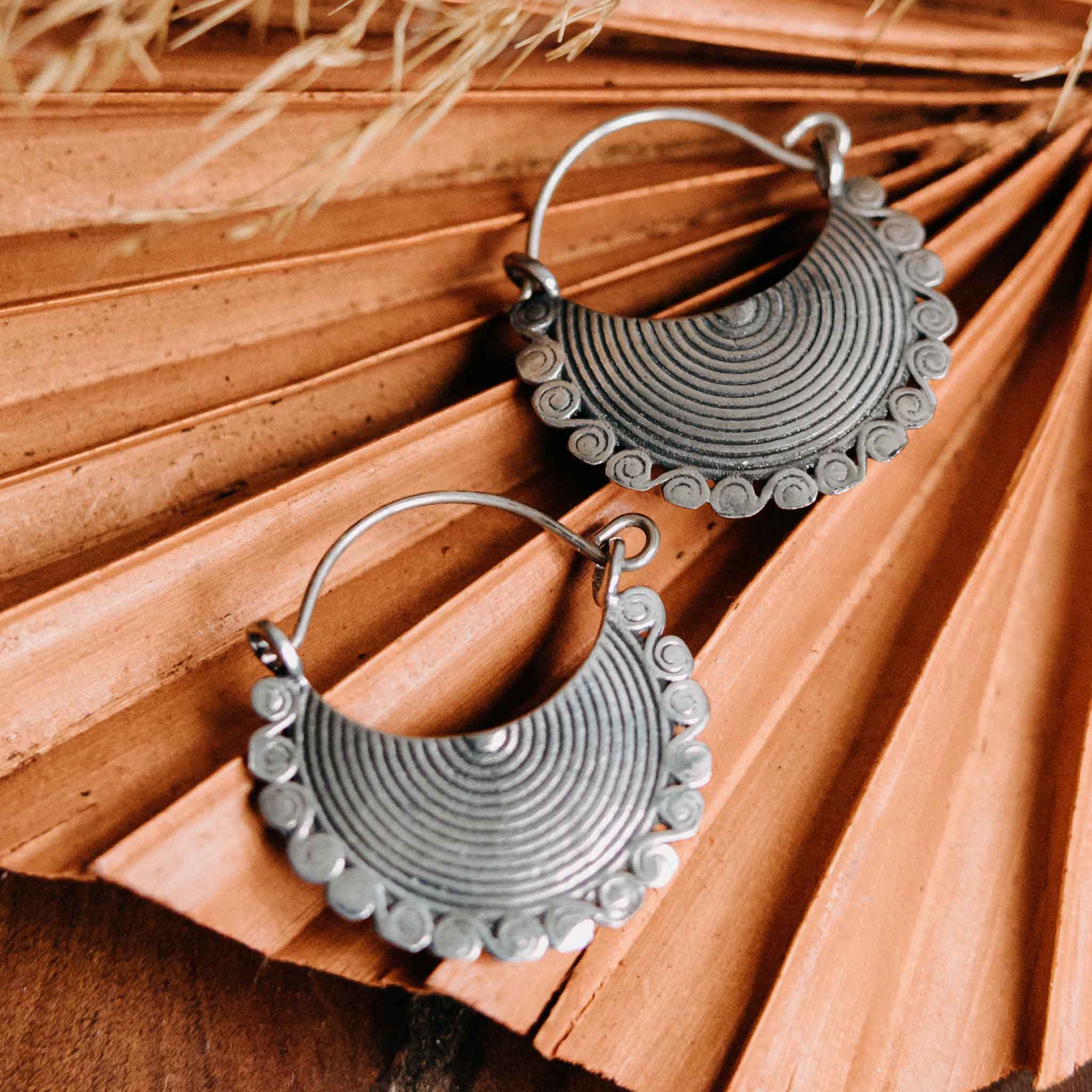 Ohrringe Tinnus Silber