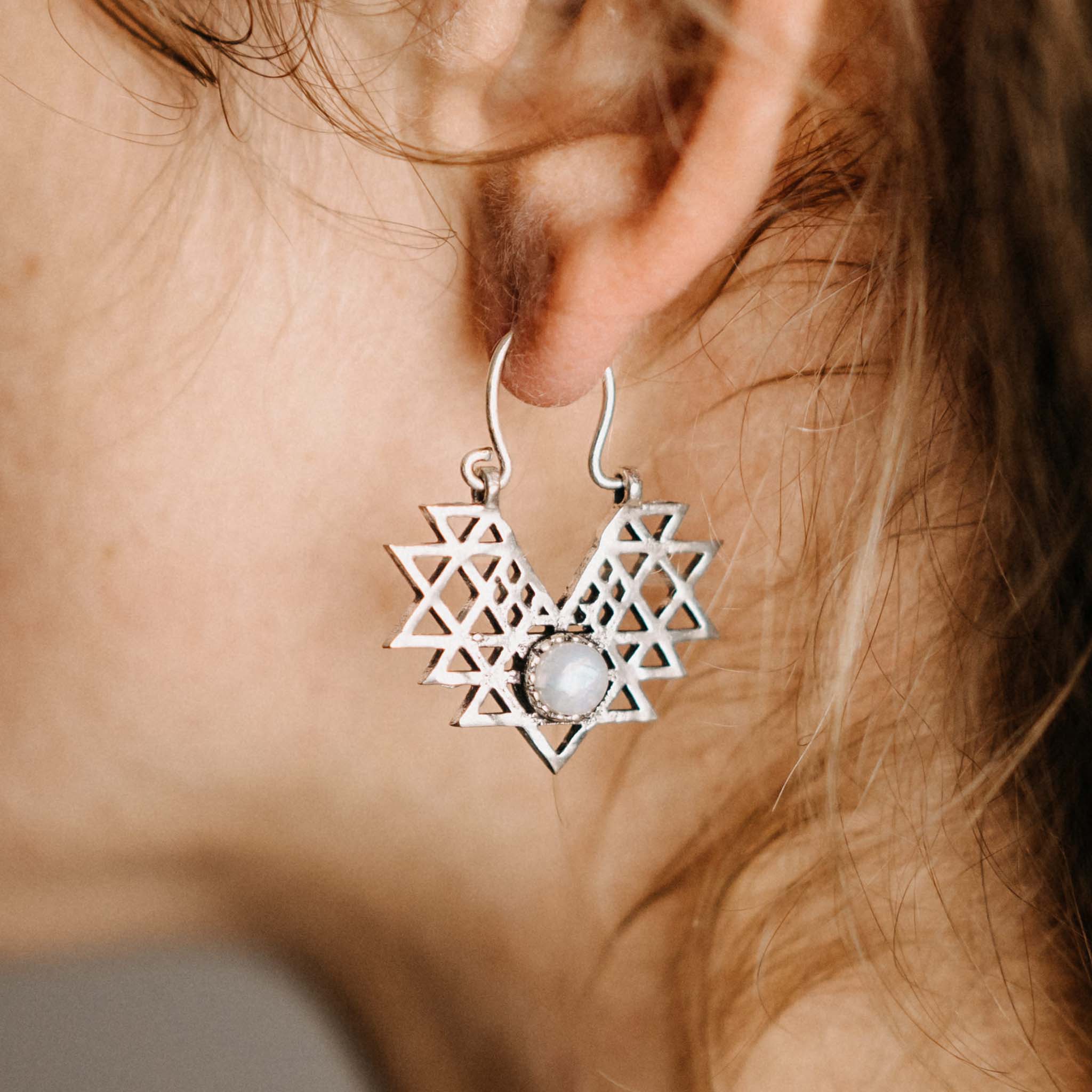 Tavisha Silver Earrings