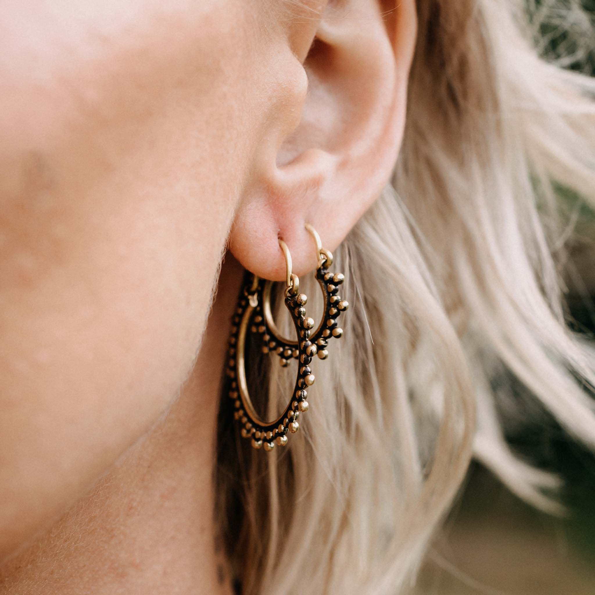 Ohrringe Wesselin Gold