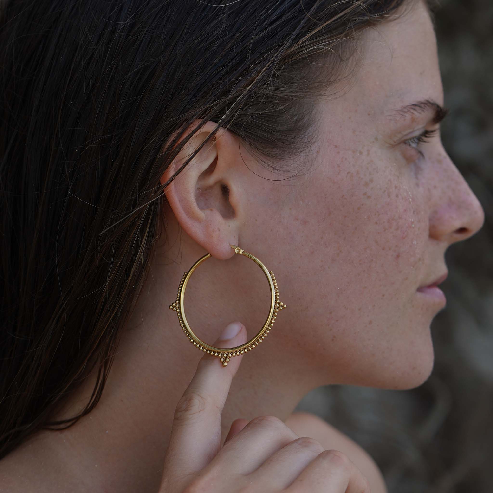 Ohrringe Magnus Gold