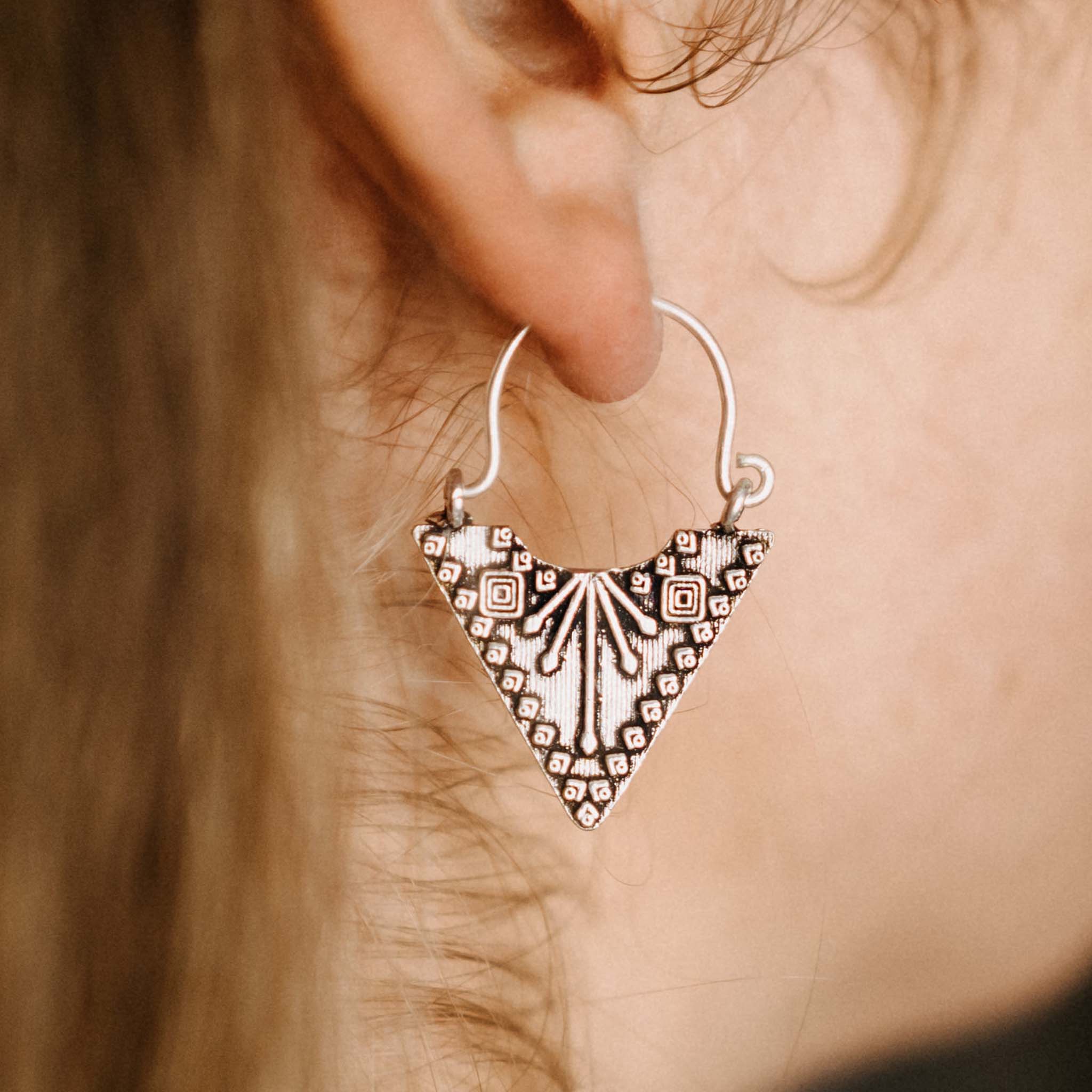 Ohrringe Pranavi Silber
