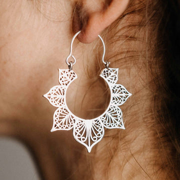 Ohrringe Ojas Silber