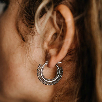 Dewa gold/silver earrings