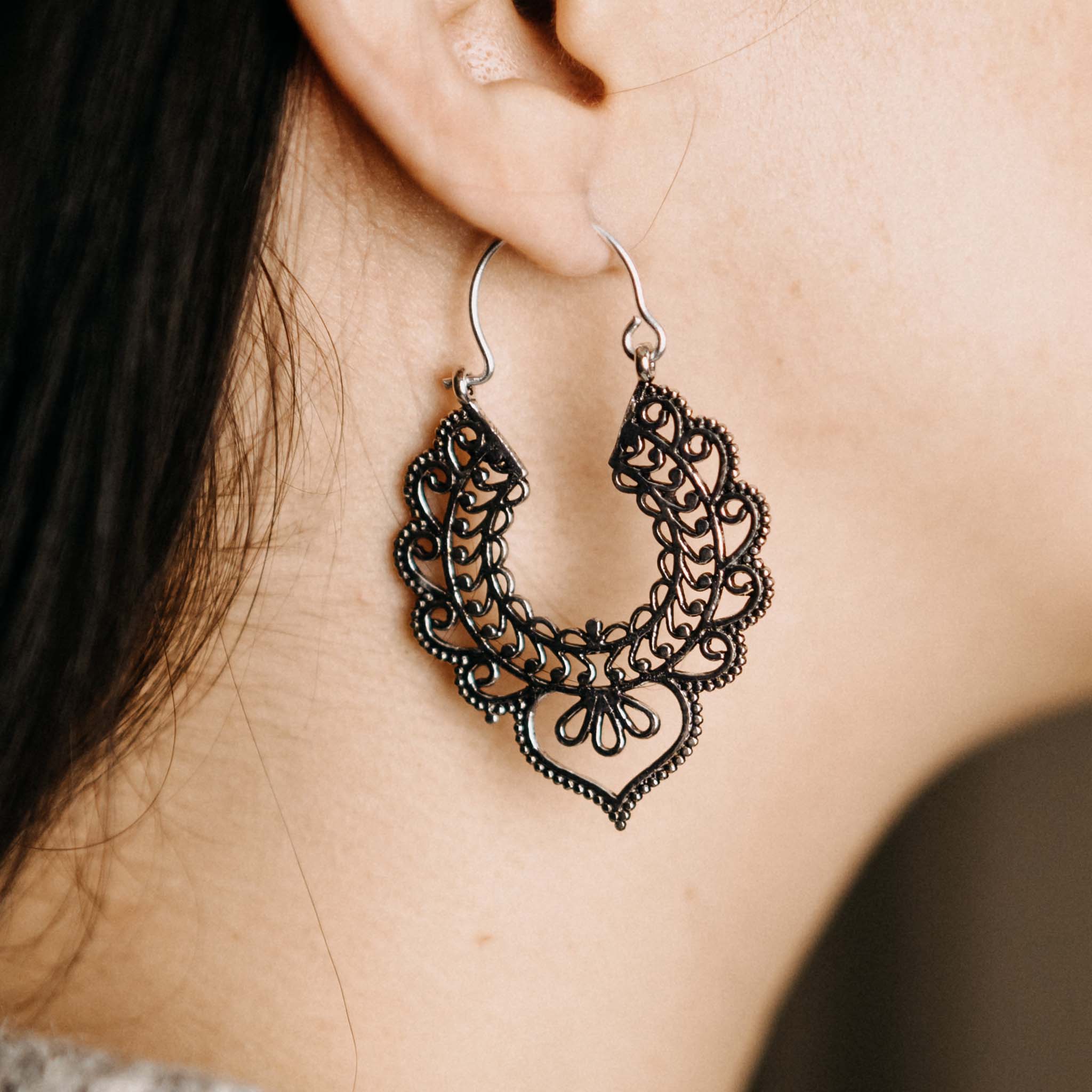 Eshitha Gold/Silver Earrings