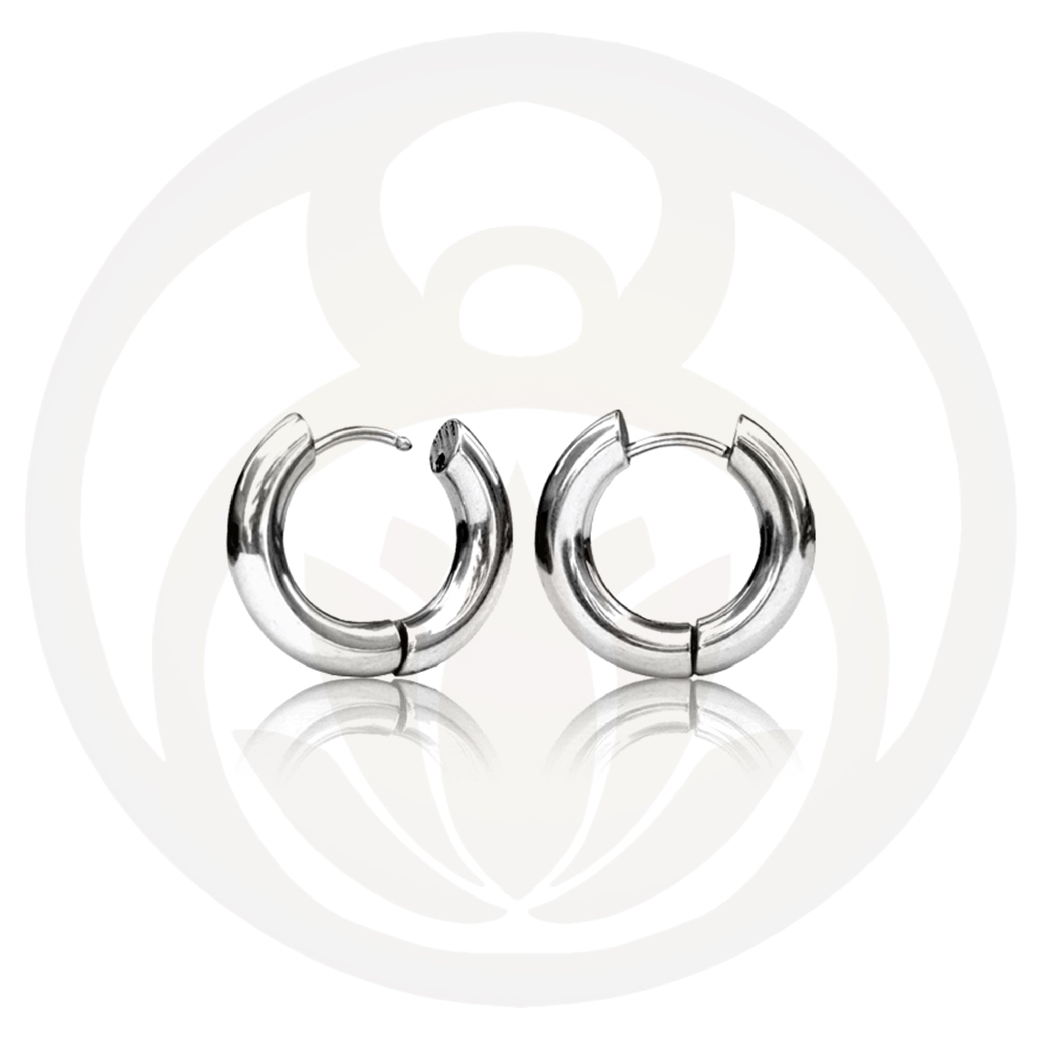 Ohrringe Kreolen Silber