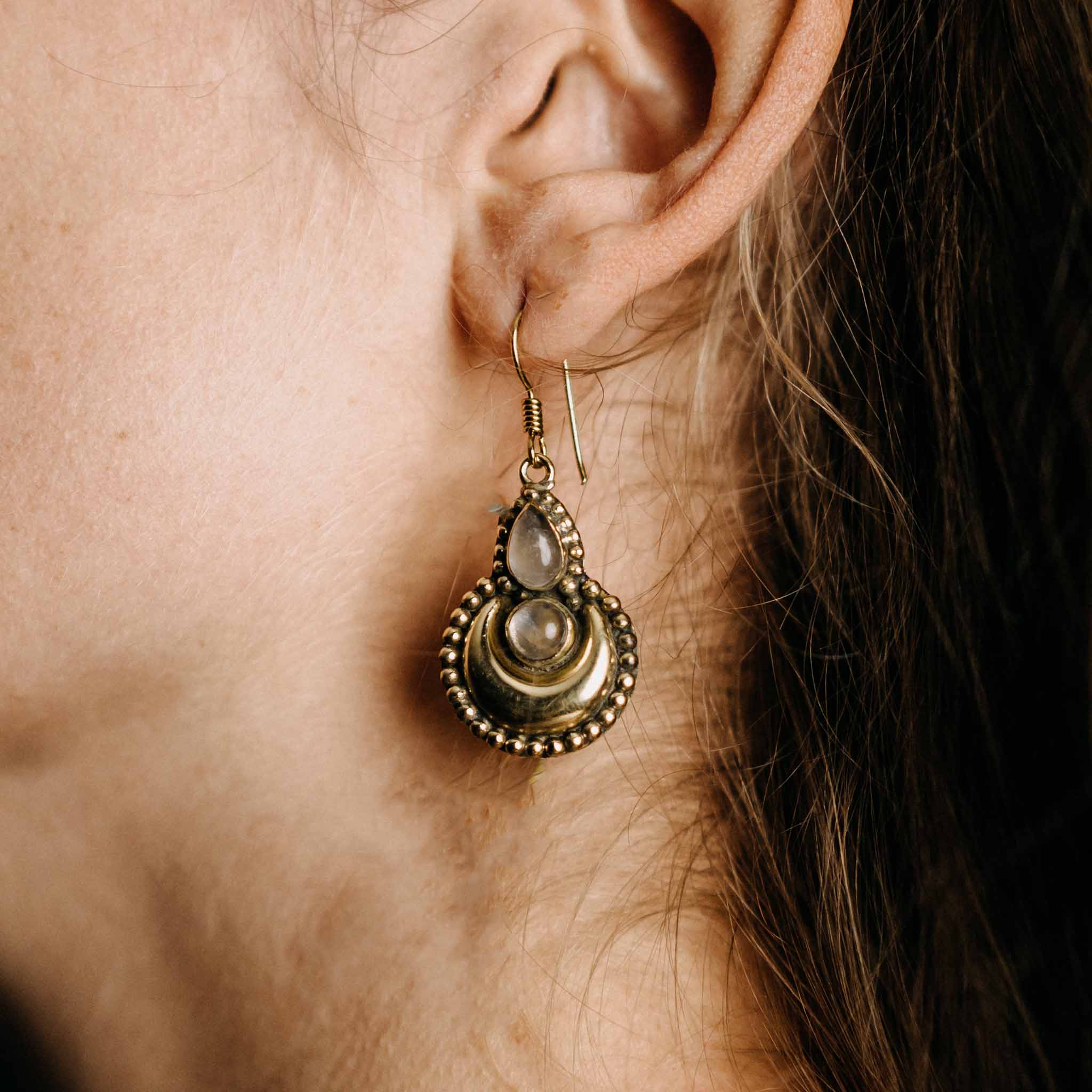 Ohrringe Gitali Gold/Silber