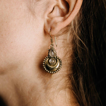 Ohrringe Gitali Gold/Silber