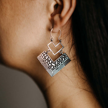 Kiara Silver Earrings