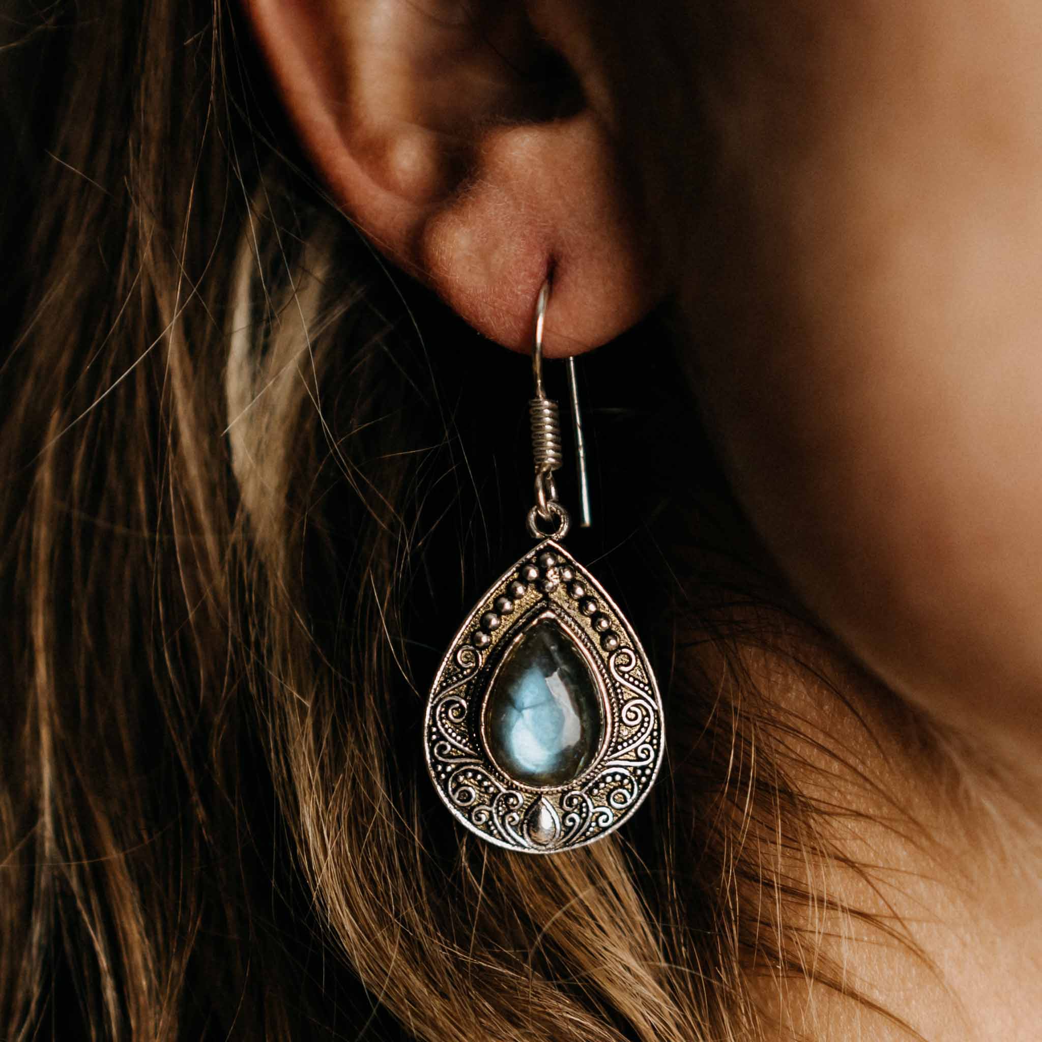 Hridaan Gold/Silver Earrings