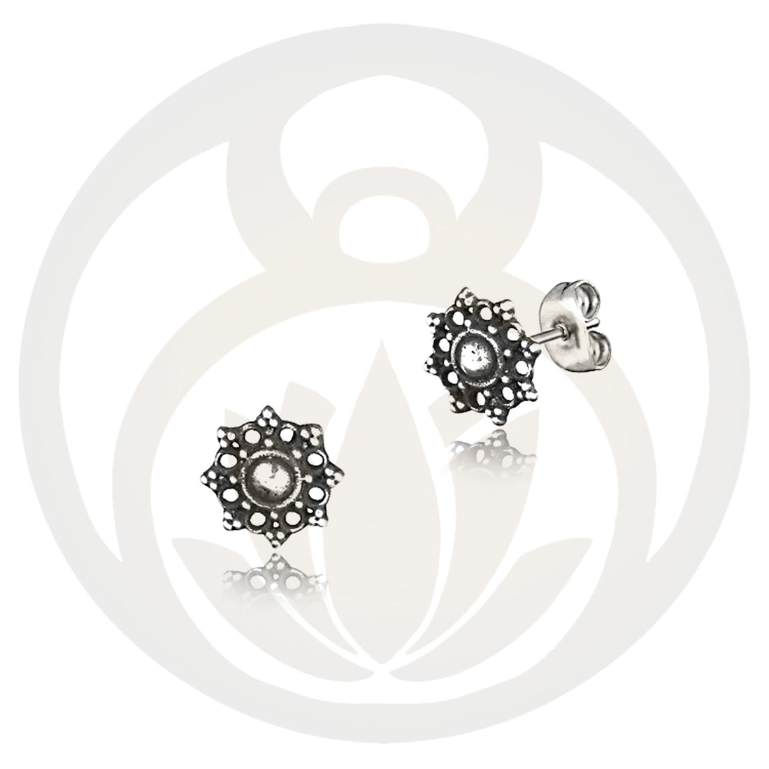 Stud earrings Ihaia silver